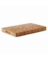 Tabla Corte Rubber Wood 530X325X40 Cm - Lacor 60485