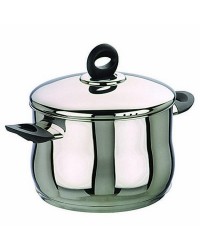 Olla Con Tapa Acero Inoxidable Bali  16 Cms,  Valida Para Todas Las Cocinas Ibili 660216