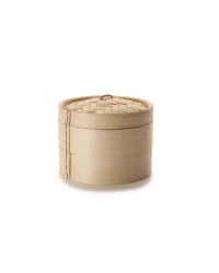 Caja de 6 uds de Vaporera Bamboo 10 Cm Ibili 727510