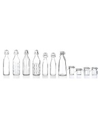 Caja de 12 uds de Tarro Mini Redondo 6X45+6X65 Ml Ibili 740000