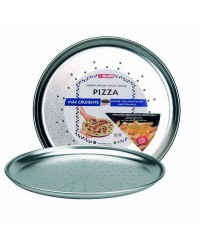 Caja de 6 uds de Molde Pizza Crispy Acero Estañado 28 Cm Ibili 802428