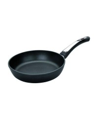 Caja de 6 uds de Sarten Aluminio Fundido Induplus 28 Cms, Fondo Especial Induccion, Mango Tacto Suave Ibili 400028